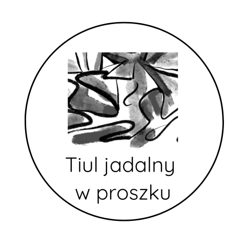 Tiul jadalny w proszku