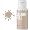 Barwnik spożywczy olejowy COLOUR MILL 20ml LATTE