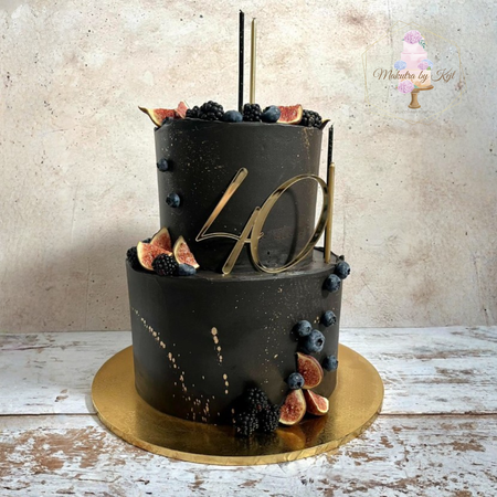 Podkład pod tort MDF 9mm Ø 30cm złoty