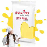 Żółta masa cukrowa do figurek SARACINO 250g YELLOW