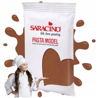 Brązowa masa cukrowa do figurek SARACINO 250g BROWN