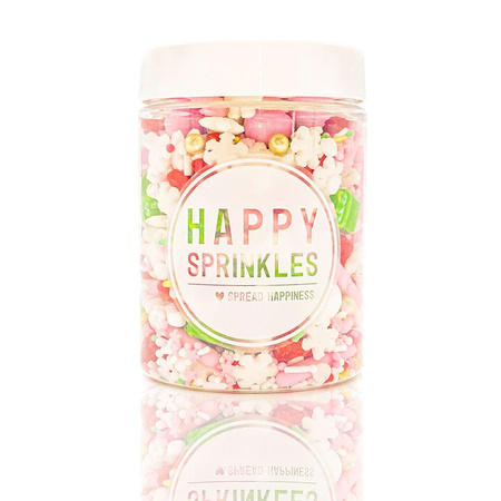 Posypka cukrowa do tortów i ciast HAPPY SPRINKLES Christmas Morning 90g