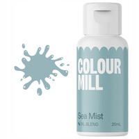 Barwnik spożywczy olejowy COLOUR MILL 20ml SEA MIST