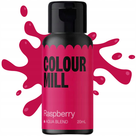 Malinowy barwnik spożywczy wodny COLOUR MILL 20ml RASPBERRY