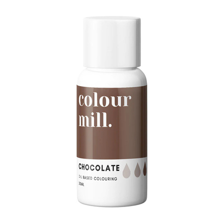 Barwnik spożywczy olejowy COLOUR MILL 20ml CHOCOLATE