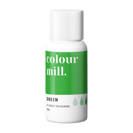 Barwnik spożywczy olejowy COLOUR MILL 20ml GREEN