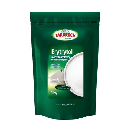 Erytrol słodzik stołowy na bazie erytrytolu Targroch 1kg