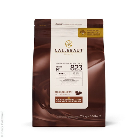 Czekolada Callebaut mleczna 823 - 1 kg