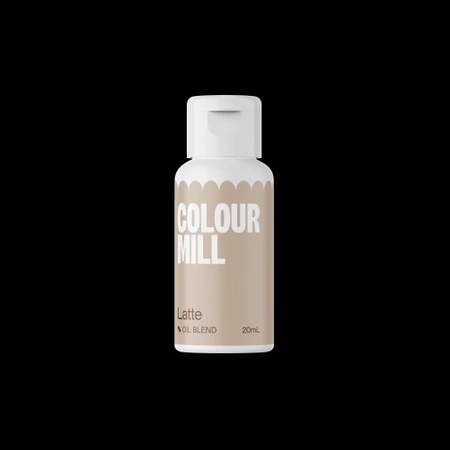 Barwnik spożywczy olejowy COLOUR MILL 20ml LATTE