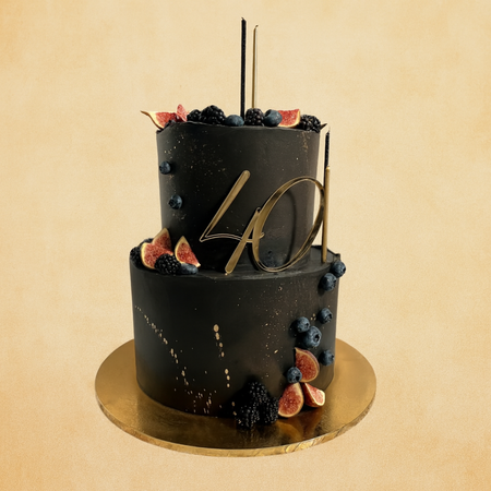 Podkład pod tort MDF 9mm Ø 34cm złoty