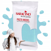 Jasnoniebieska masa cukrowa do figurek SARACINO 250g  LIGHT BABY BLUE