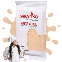 Cielista masa cukrowa do figurek SARACINO 250g  ROSE BEIGE