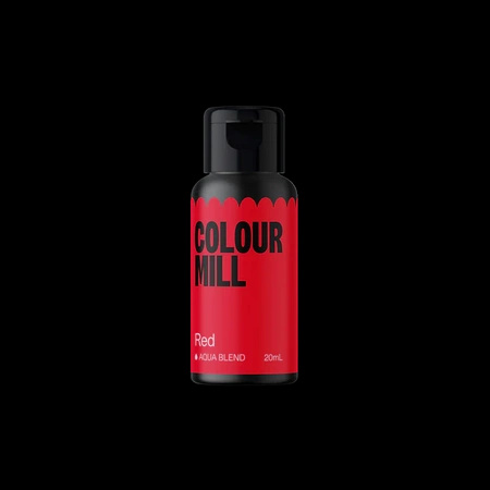 Czerwony barwnik spożywczy wodny COLOUR MILL 20ml RED