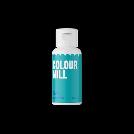 Barwnik spożywczy olejowy COLOUR MILL 20ml TEAL 