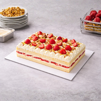 Podkładka pod ciasto 30x40 cm cienki 1,5 mm biała