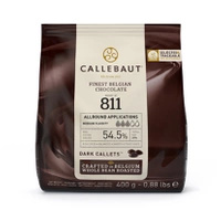 Czekolada Callebaut ciemna 811 w pastylkach - 400 g