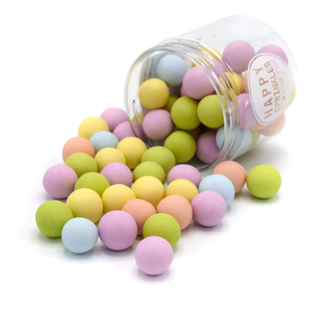 Posypka czekoladowa do tortów i ciast HAPPY SPRINKLES Dull Pastels XXL 120g