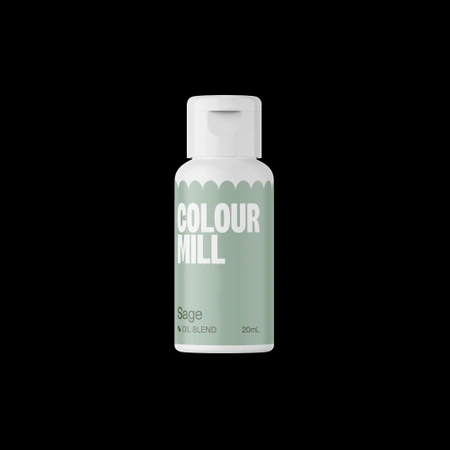 Barwnik spożywczy olejowy COLOUR MILL 20ml SAGE