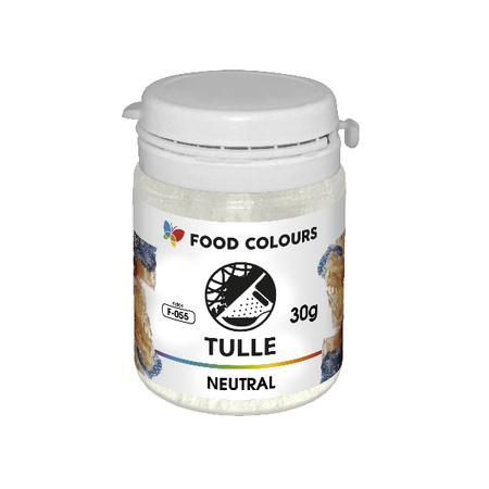 Neutralny tiul jadalny w proszku NEUTRAL Food Colours 30g 