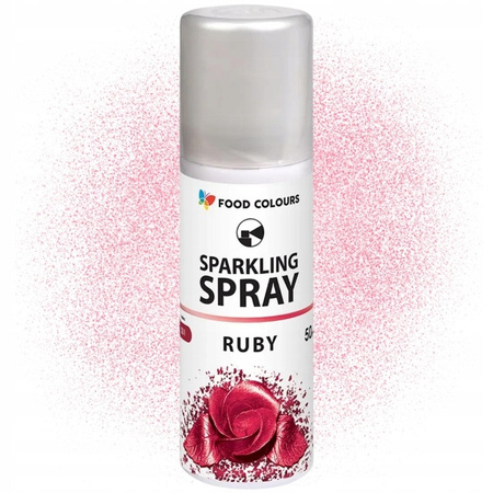 Rubinowy Barwnik w sprayu Ruby Food Colours 50ml