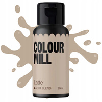 Barwnik spożywczy wodny COLOUR MILL 20ml LATTE