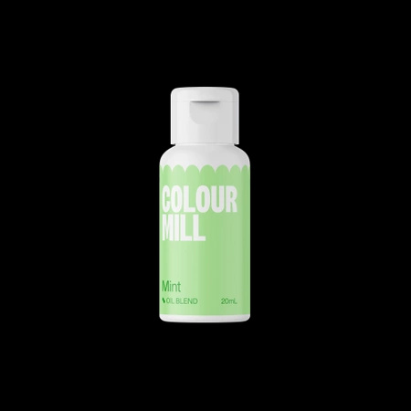 Barwnik spożywczy olejowy COLOUR MILL 20ml MINT