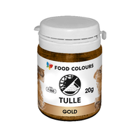 Złoty tiul jadalny w proszku GOLD Food Colours 20g