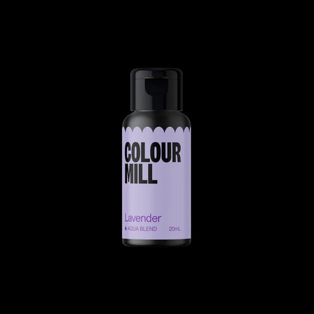 Fioletowy barwnik spożywczy wodny COLOUR MILL 20ml LAVENDER