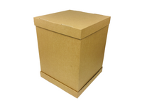 Pudełko na tort piętrowy 31x31x45 cm kraft