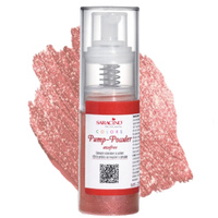 Miedziany metaliczny błyszczący barwnik spożywczy w pyłku z pompką COPPER  Saracino 8g 