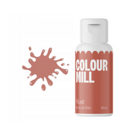 Barwnik spożywczy olejowy COLOUR MILL 20ml RUST 