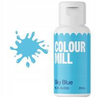 Barwnik spożywczy olejowy COLOUR MILL 20ml SKY BLUE 
