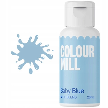 Barwnik spożywczy olejowy COLOUR MILL 20ml BABY BLUE