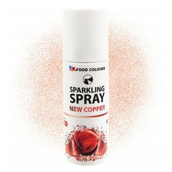 Metaliczny Miedziany Barwnik w sprayu New Copper Food Colours 50ml