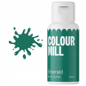 Barwnik spożywczy olejowy COLOUR MILL 20ml EMERALD