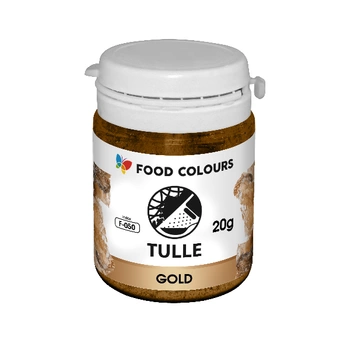 Złoty tiul jadalny w proszku GOLD Food Colours 20g 