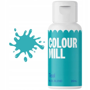 Barwnik spożywczy olejowy COLOUR MILL 20ml TEAL 