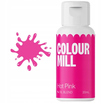 Barwnik spożywczy olejowy COLOUR MILL 20ml HOT PINK